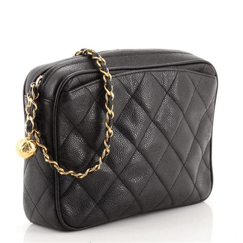 chanel black caviar camera bag|The Best Vintage Chanel Bags to Collect Now.